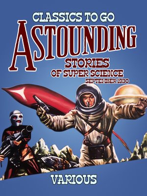 cover image of Astounding Stories of Super Science September 1930